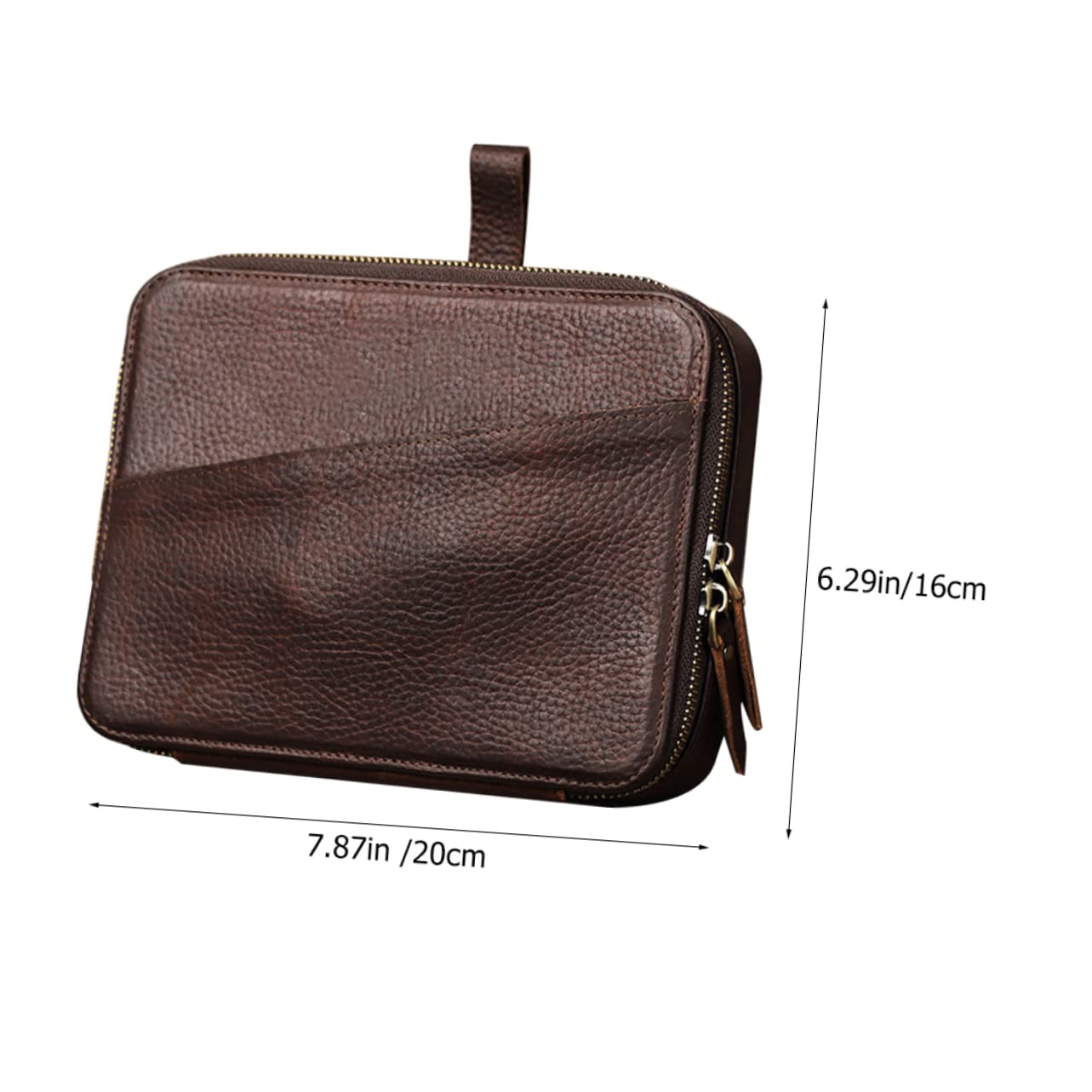 Estuche portátil para Relojes, Caja de Viaje para Hombres y Mujeres, Organizador de Relojes de Cuero con Compartimentos para Camping y Almacenamiento al Aire Libre.