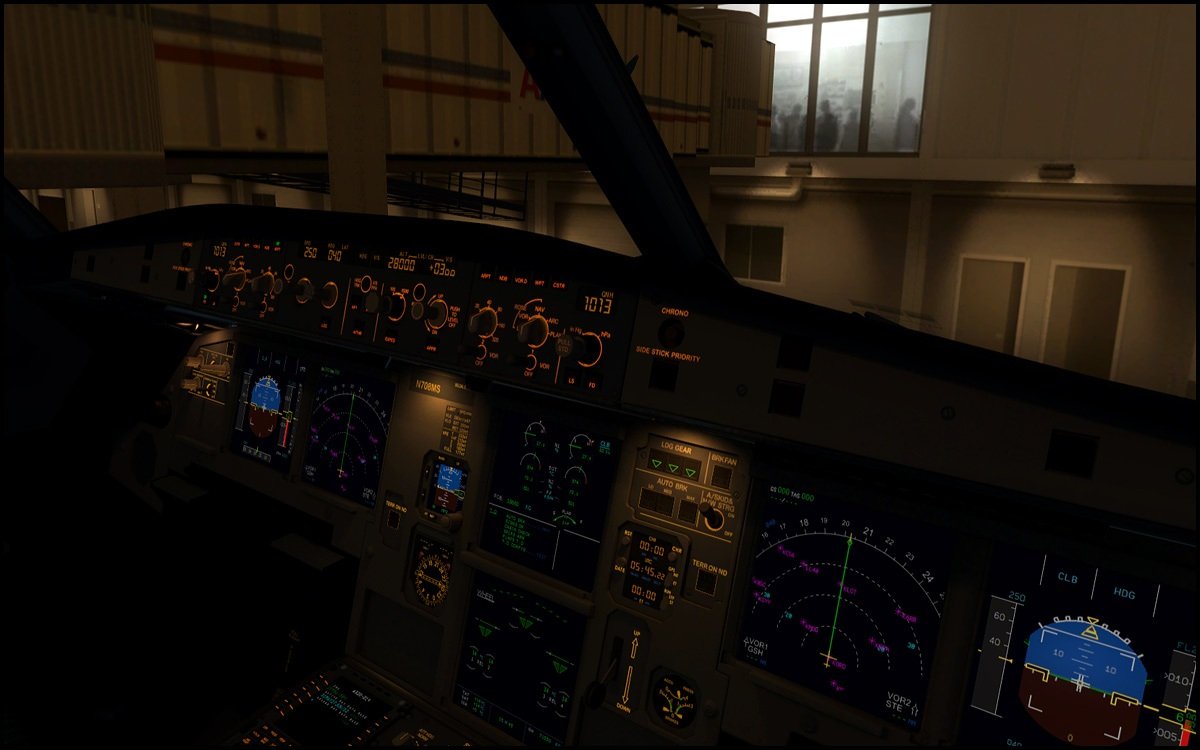 Extension Flight Simulator - Airbus X Extended Edition, Español