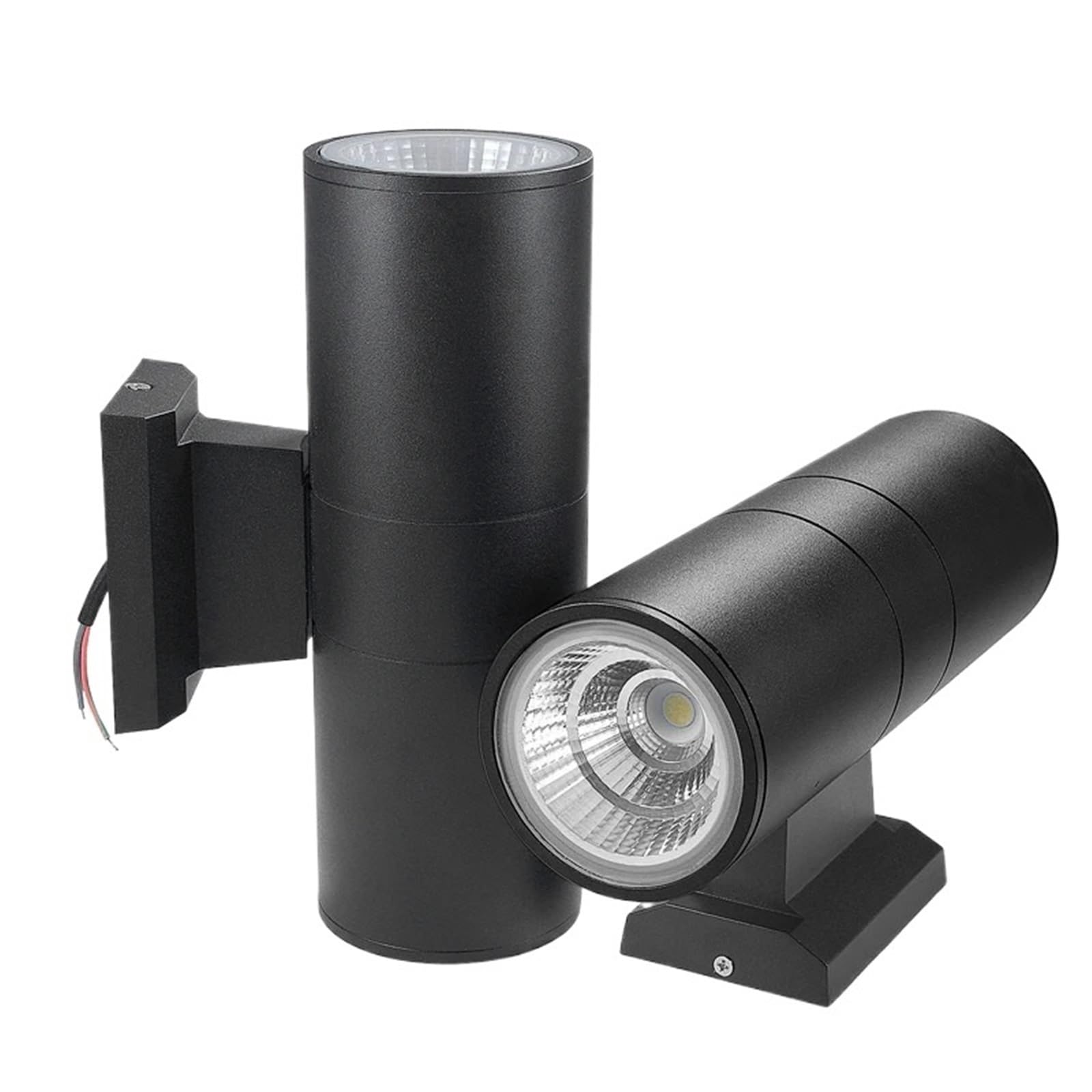 Lampe murale LED COB étanche 6W 12W 18W applique extérieure double tête pour rue et porche