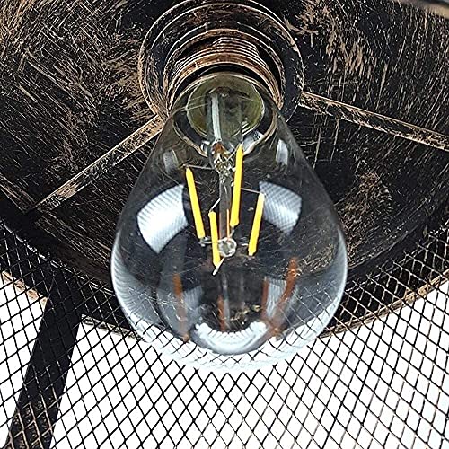 Lámpara industrial de techo E27 para iluminar pasillos oscuros y barras 5