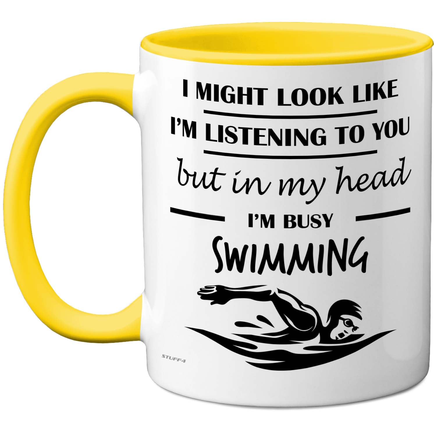 Stuff4 Swimming, in My Head Mug