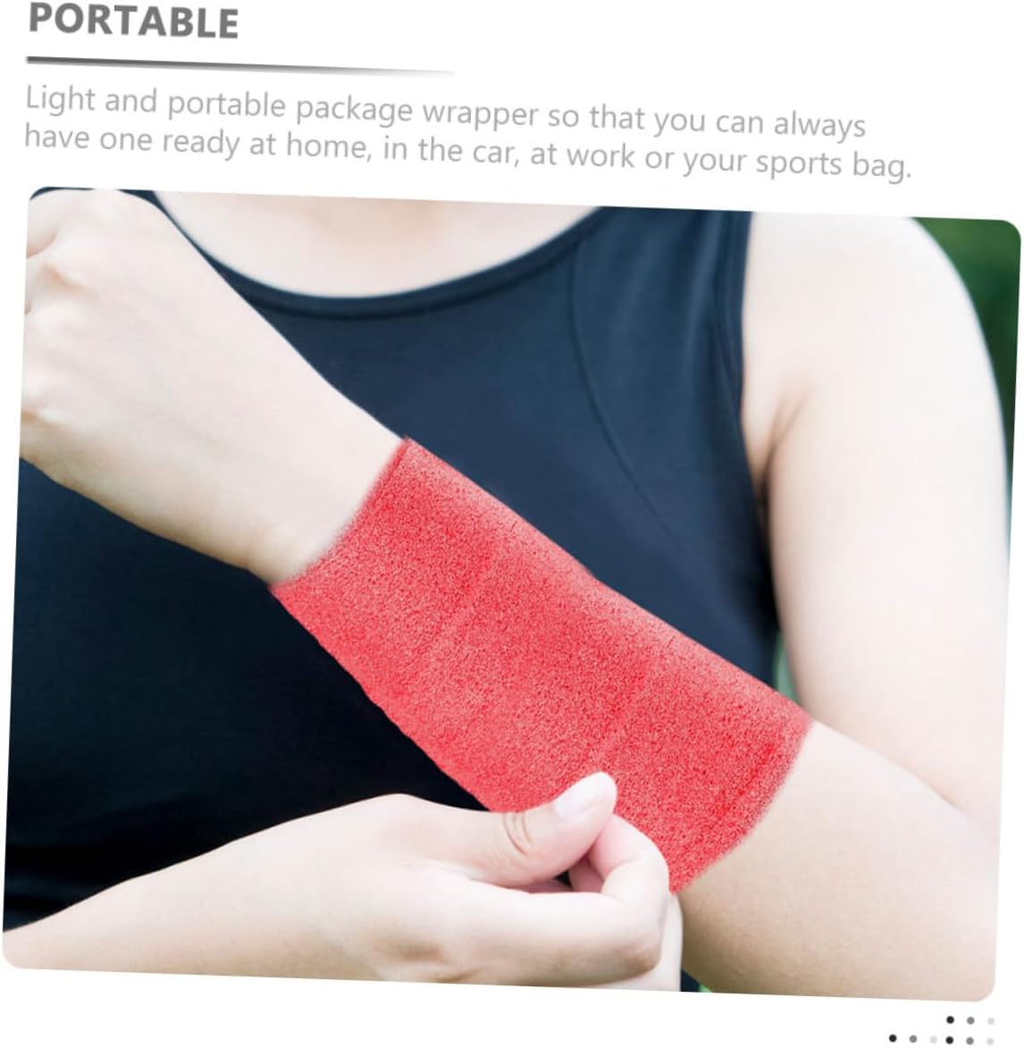 NOLITOY 8rolls Multi-Function Sports Tape Athlete Tape Professional Wrap Elastic for Ankle Wrist Knee Breathable Cuttable Portable