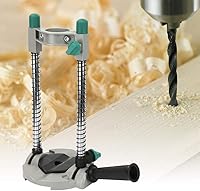 Vista 7 de Soporte de taladro de ángulo ajustable para carpintería - Soporte de taladro manual eléctrico de 45 grados, soporte de accesorios para herramientas