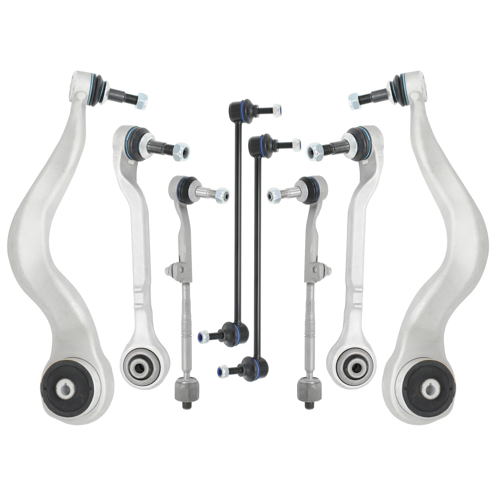 Photo 1 of Gariqe 8Pcs Front Lower Control Arm Suspension Kit for BMW F30 F31