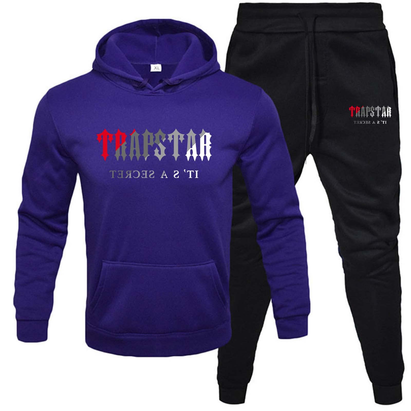 Tracksuit Trapstar Popular Tracksuit Brands Trapstar Chenille Decoded  Hooded Tracksuit Lightning Edition (S - Main Image