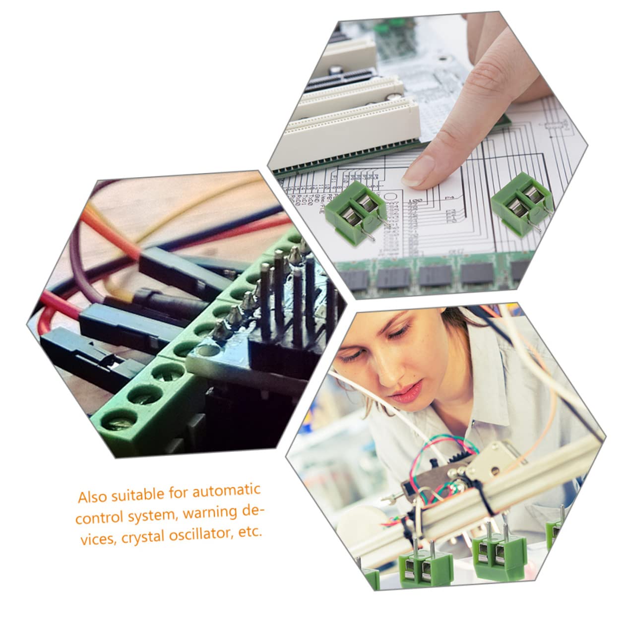 SOLUSTRE 240stücke Polige Pcb-montageschraubenklemmen Anschlussblock Terminalverbindung Für -projekte Digitalrohr Lcd-module Und