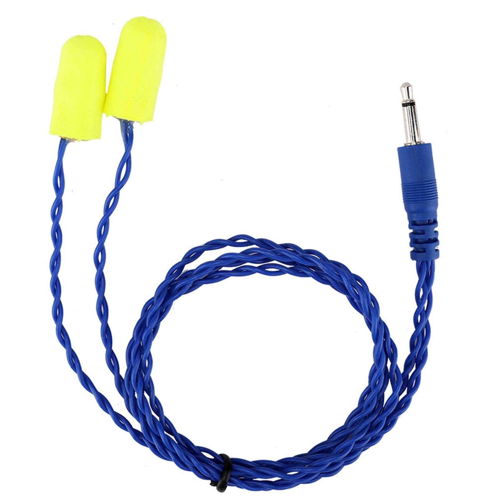 Auricolari Mono Racing Cablati Auricolari in Schiuma per la Riduzione del Rumore Cavo Resistente per Viaggiatori Spina da 1/8".