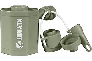 KLYMIT Tempest USB Electric Sleeping Pad Pump, Portable Air Pump