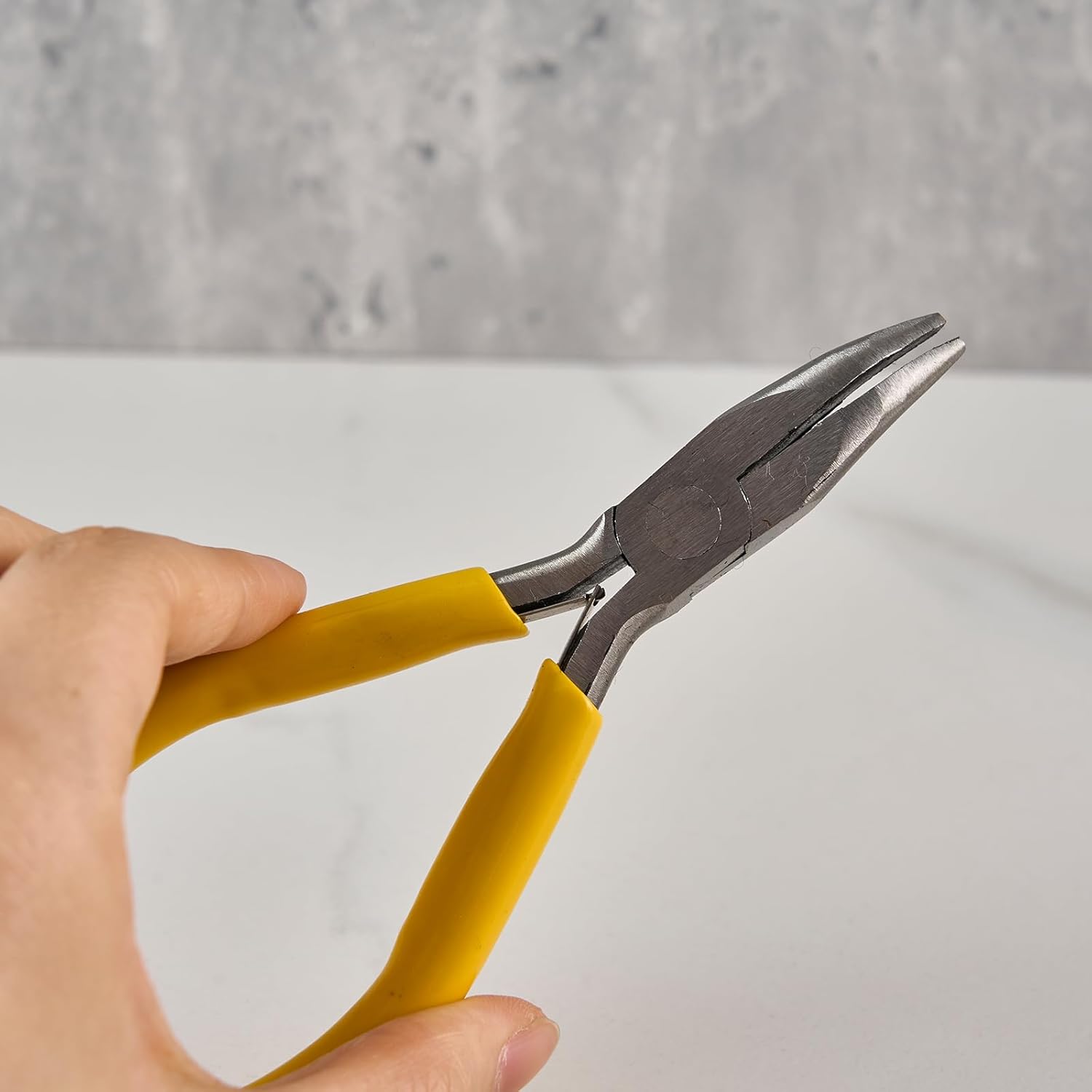 1 Pcs Professional Side Cutting Pliers, Yellow Handle