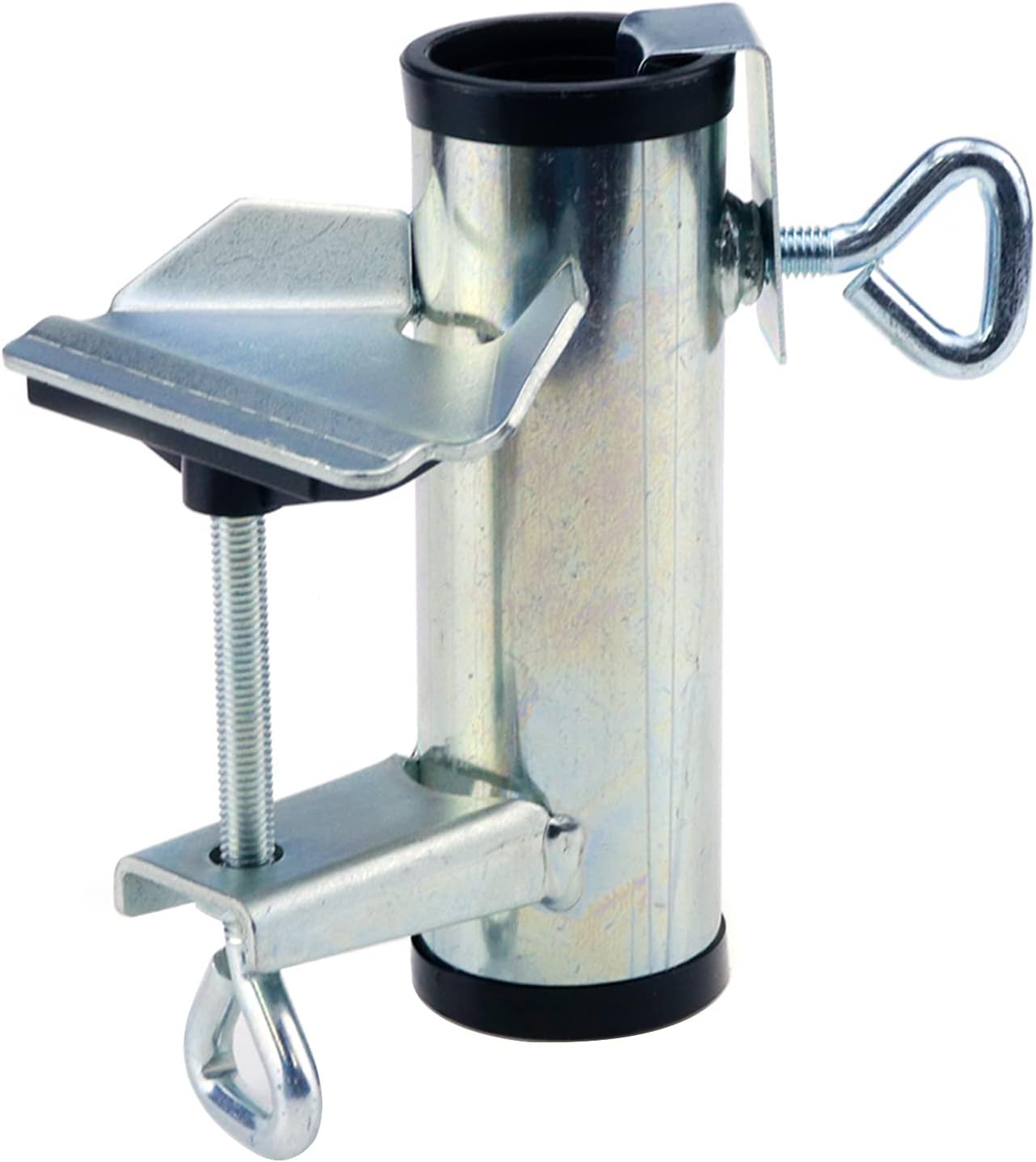 Meprotal Umbrella Clamp Outdoor Umbrella Holder Bench Buddy Deck Umbrella Stand, Fixed Clip