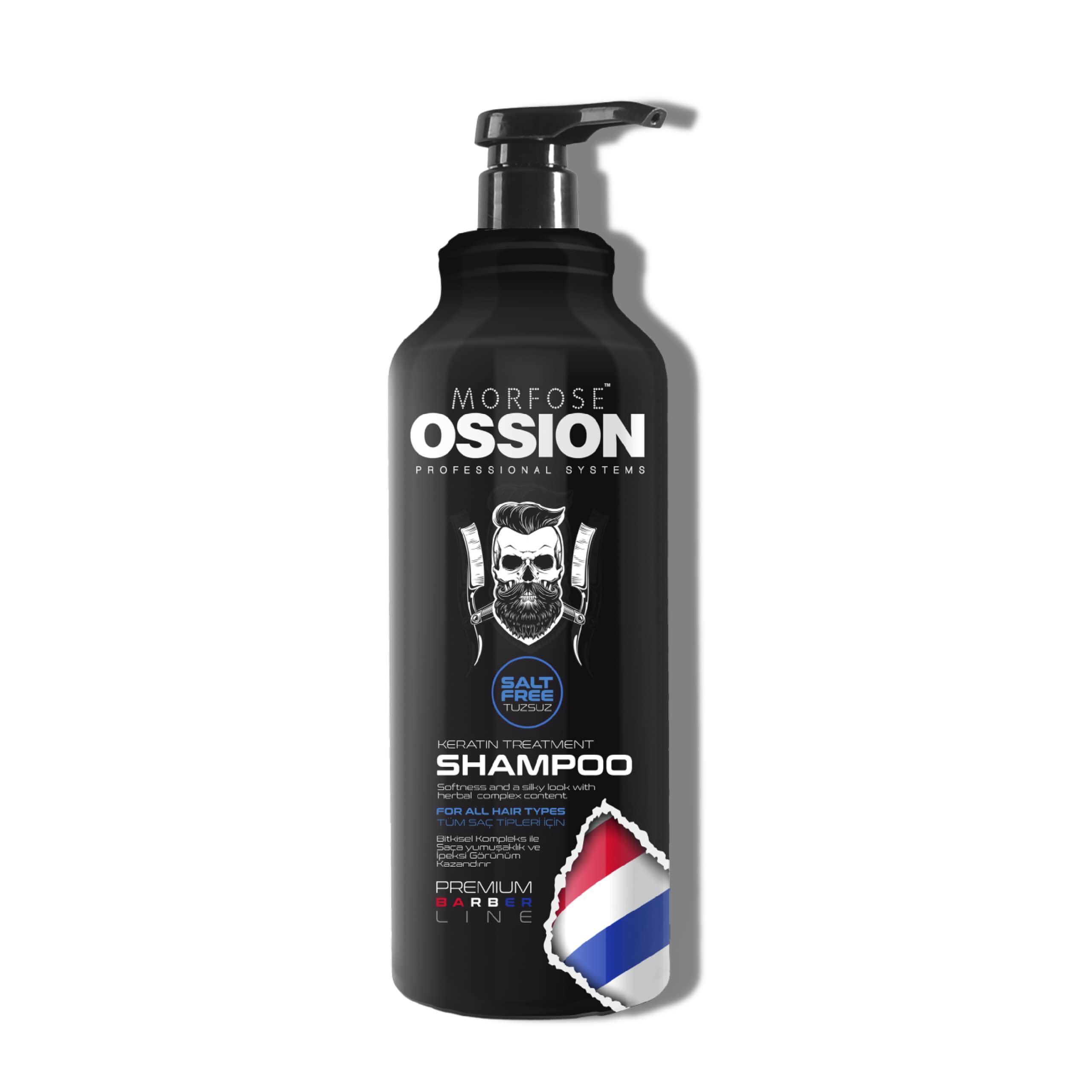 Morfose Ossion Premium Barber Salt Free Shampoo 1000 ml