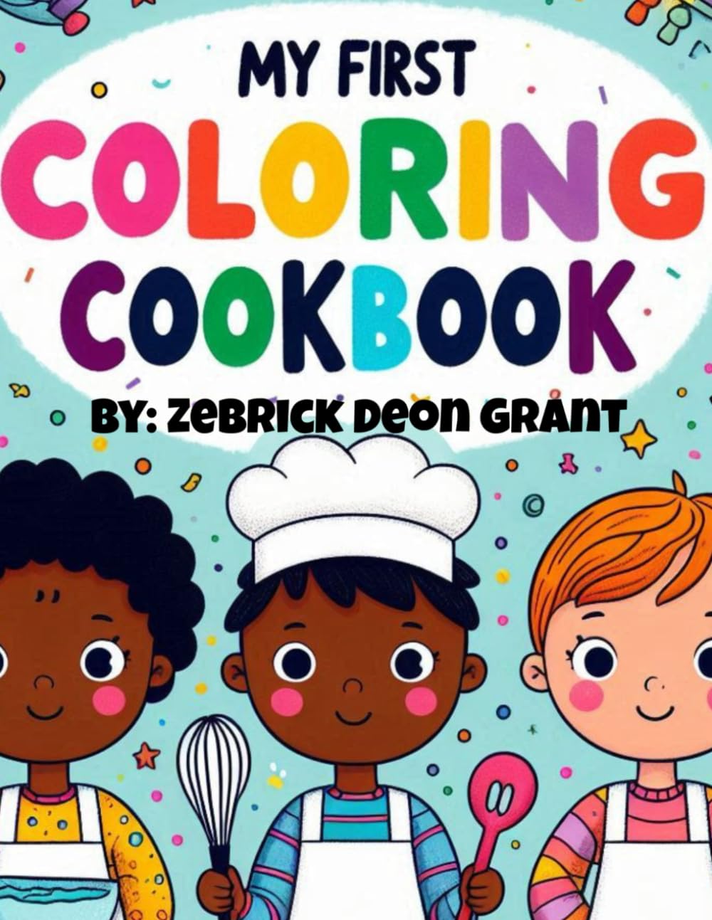 My first coloring cookbook