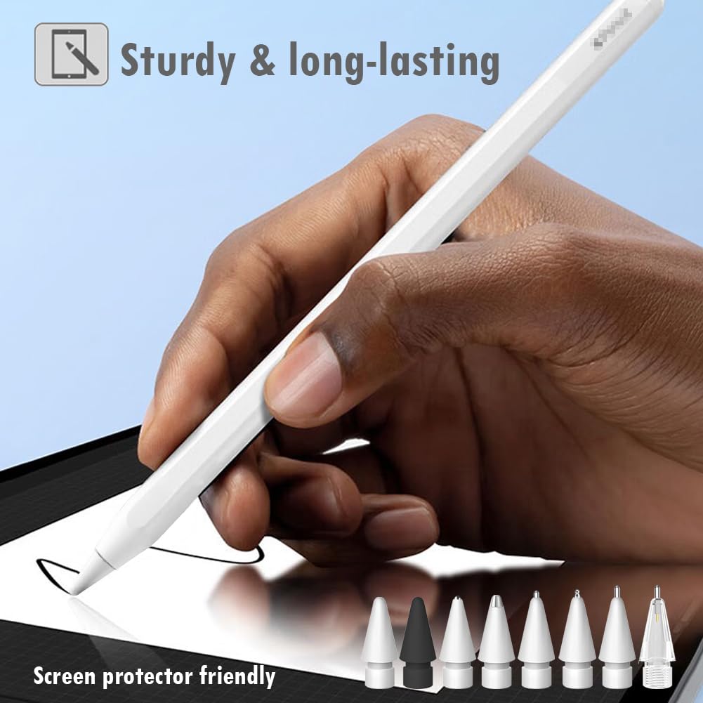 SIXFU 8 stili punte Apple Pencil Pro Tips compatibili iPad USB-C 1a 2a generazione accessori