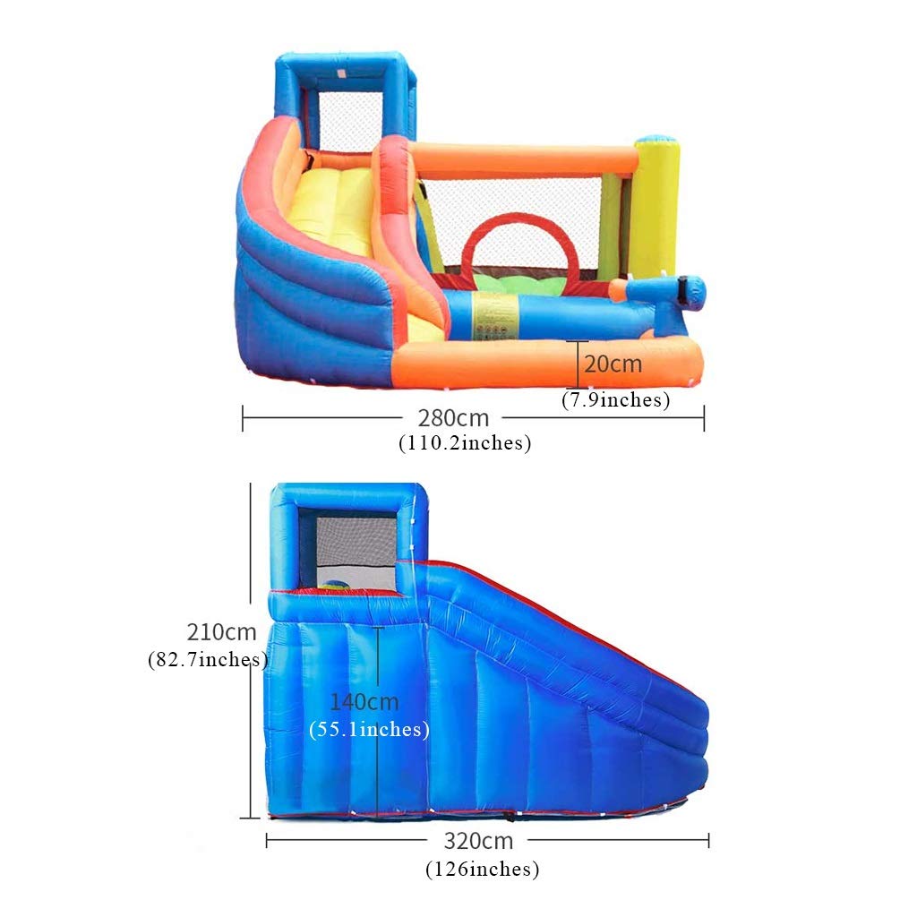 Buy Bouncy Castles Bouncy Castle Large Outdoor Trampoline Water Spray
