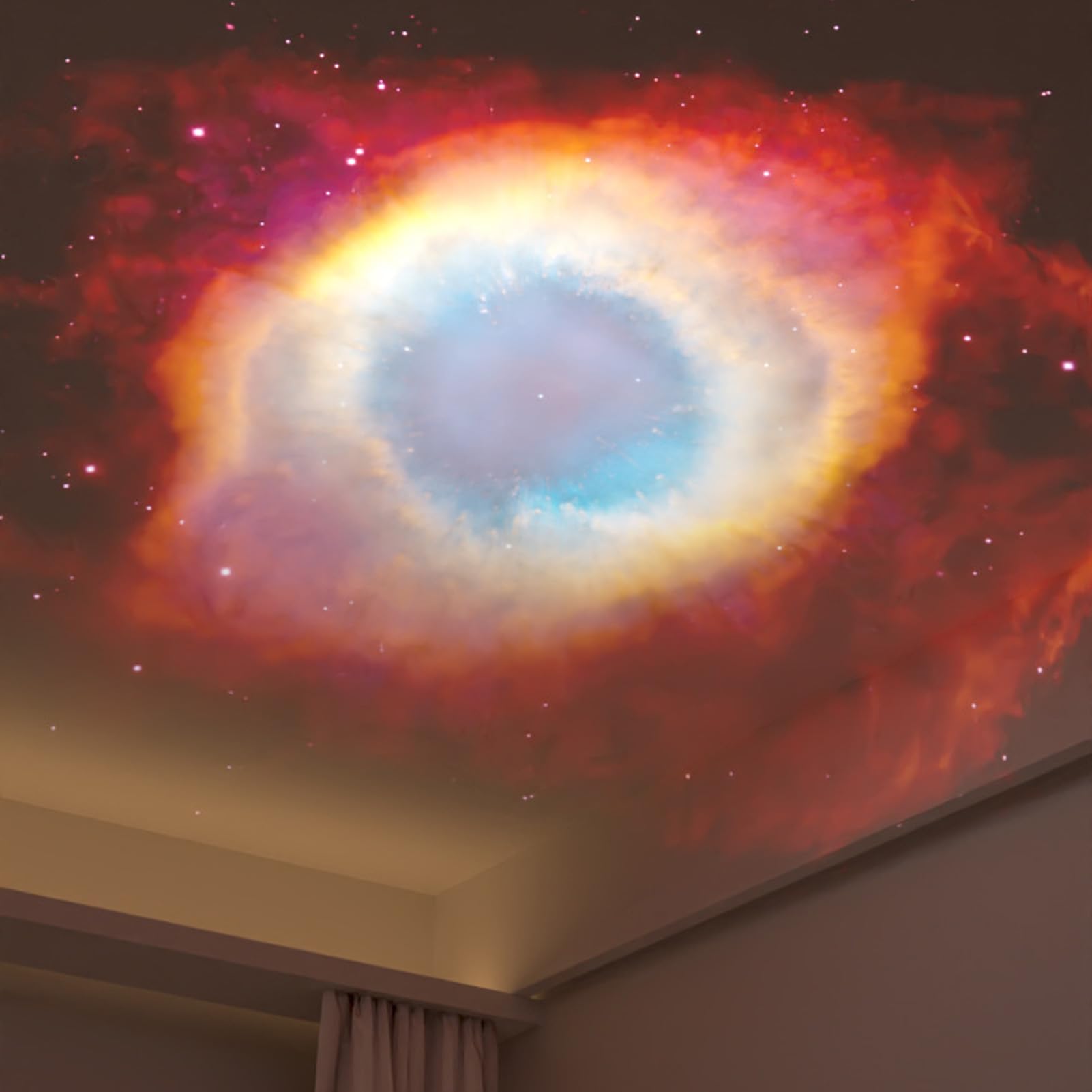 Proiettore Bluetooth Ricaricabile Tramite USB per Bambini, Luce Notturna a LED da Soffitto con Altoparlante Bluetooth e 15 Pellicole Diverse, Luce Decorativa per la Stanza, Ideale per