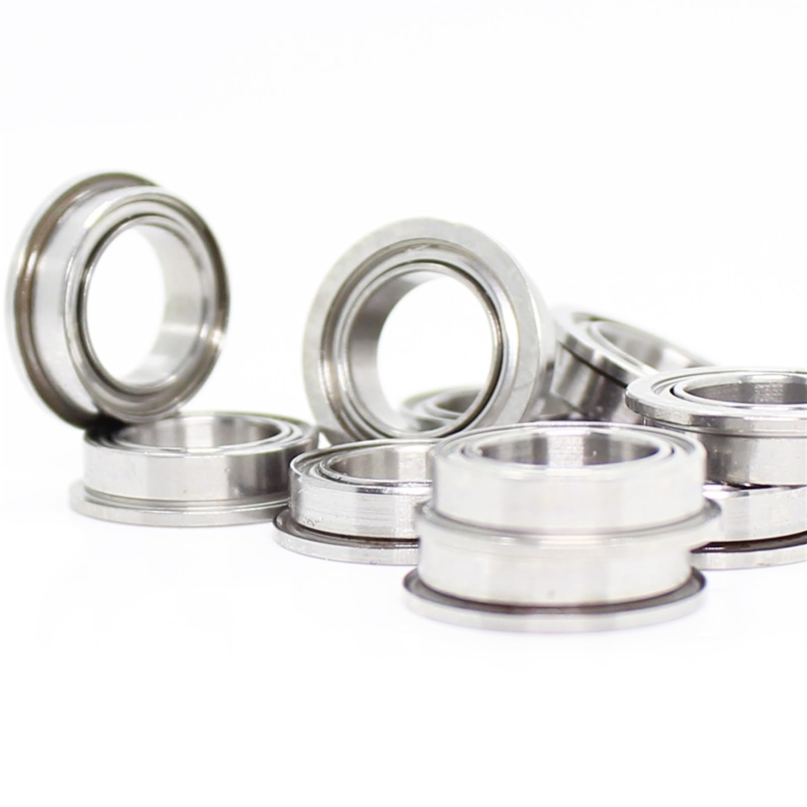 Łożysko kołnierzowe F634ZZ 4 x 16 x 5 mm (10 szt.) Łożyska kulkowe kołnierzowe F634 Z ZZ F634-2Z