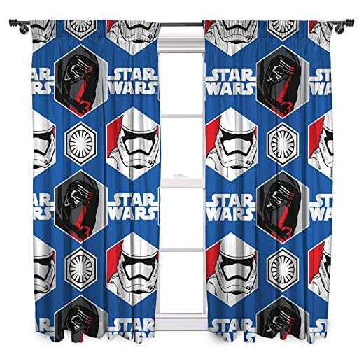 Star Wars Episod 7 Awaken 137 cm gardiner, tyg, 168 h x 137 l centimeter