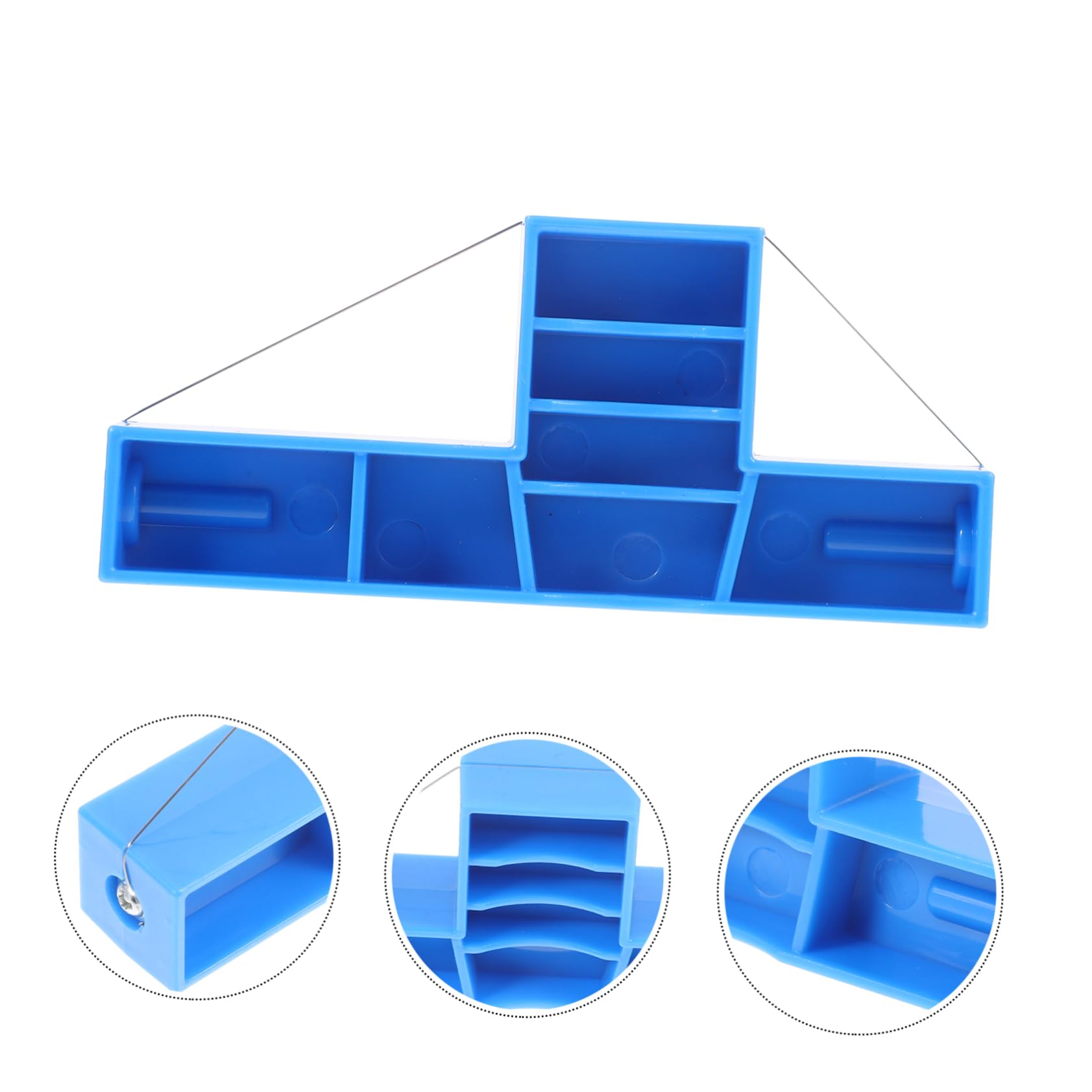 SHINEOFI 4pezzi Taglierina Angolo Plastica per Argilla Strumento di Modellazione per Scolpire e Rifilare Utensile per Ceramica e Lavori Manuali per Argilla Plastilina e Compounds