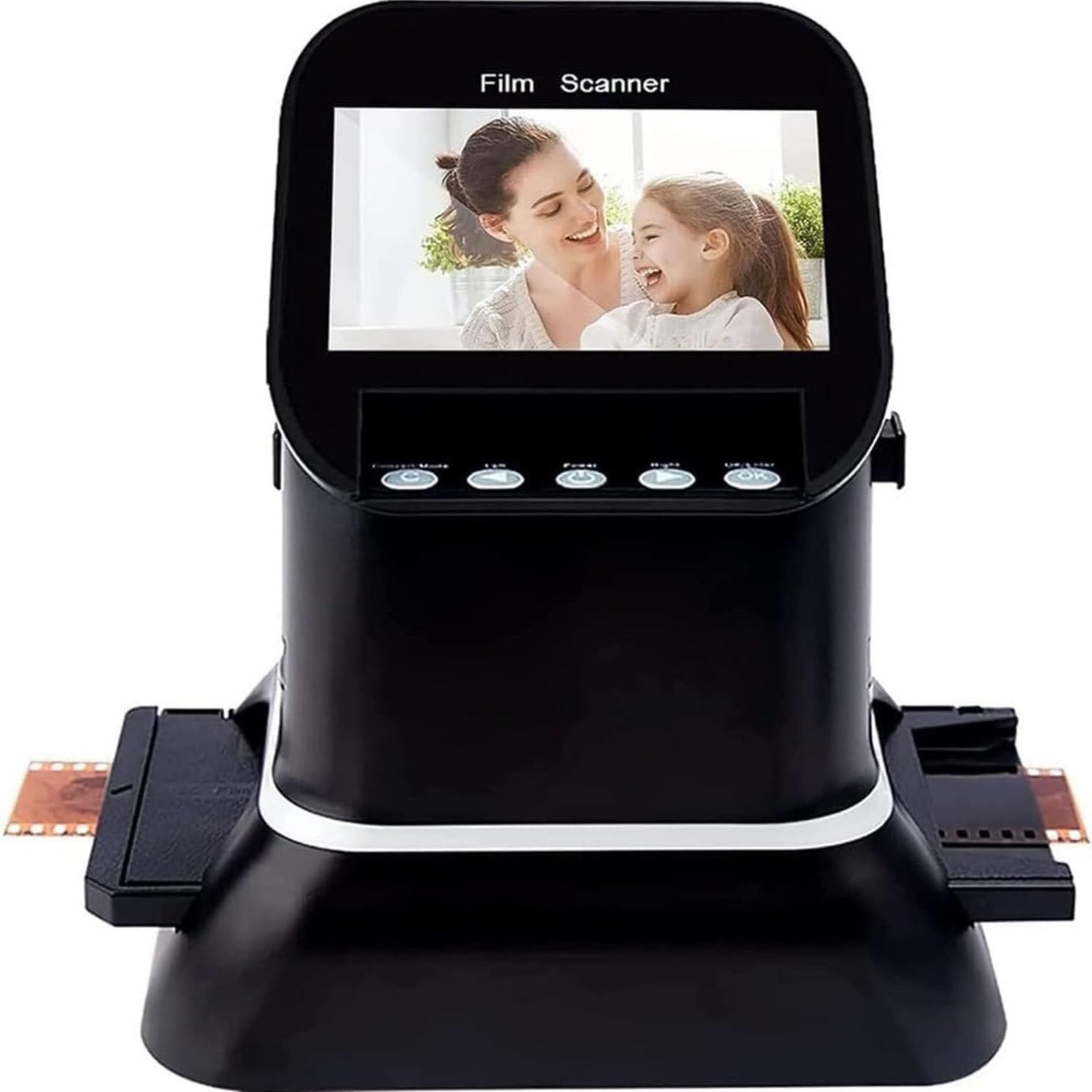 22mp Film Negative Scanner, 4.3 Inch LCD Screen Digital Photo Converter, Convert 135 126 120 127 Films Slides to Negatives Color Black White Jpg Photos, Supports Image Preview, Playback-image-15