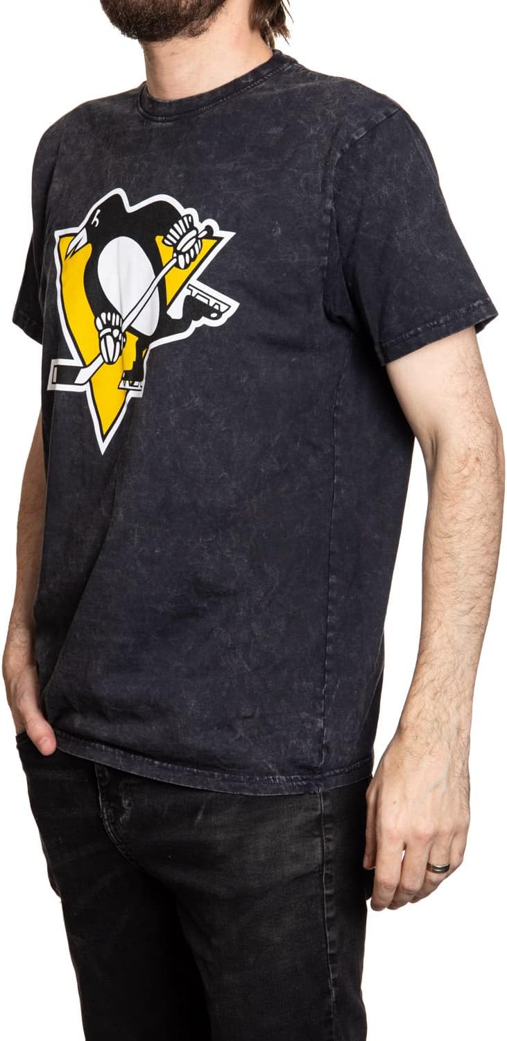 Calhoun NHL Surf & Skate Men's Garment Dyed Vintage T-Shirt - Image 2