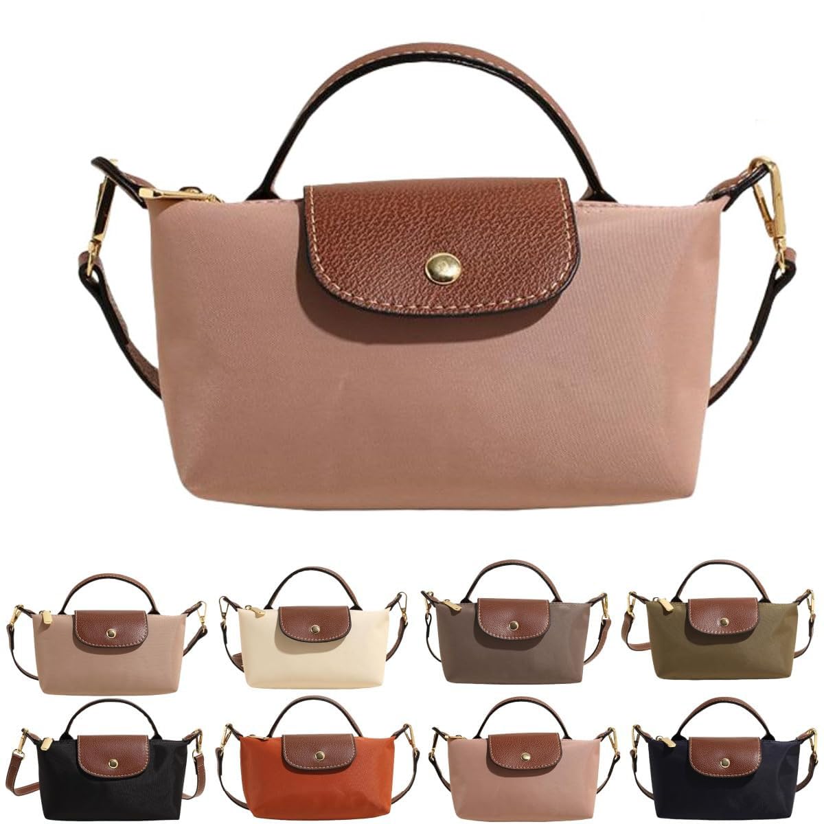 Mini sac à bandoulière tendance pour femme, petit sac à main polyvalent avec bandoulière réglable, sac à main carré vintage de couleur unie