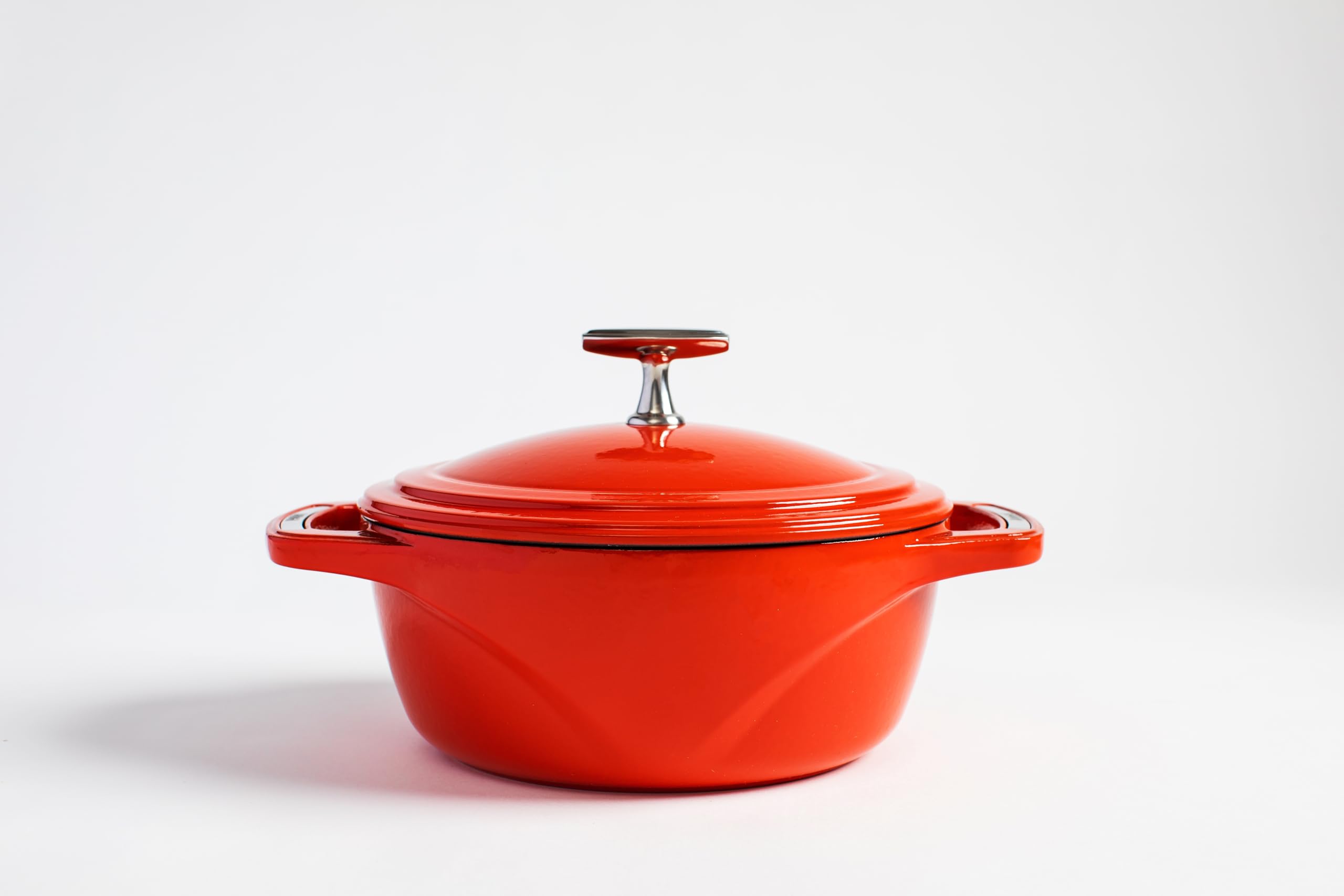 Lodge USA Enamel Dutch Oven, 3 qt., Red