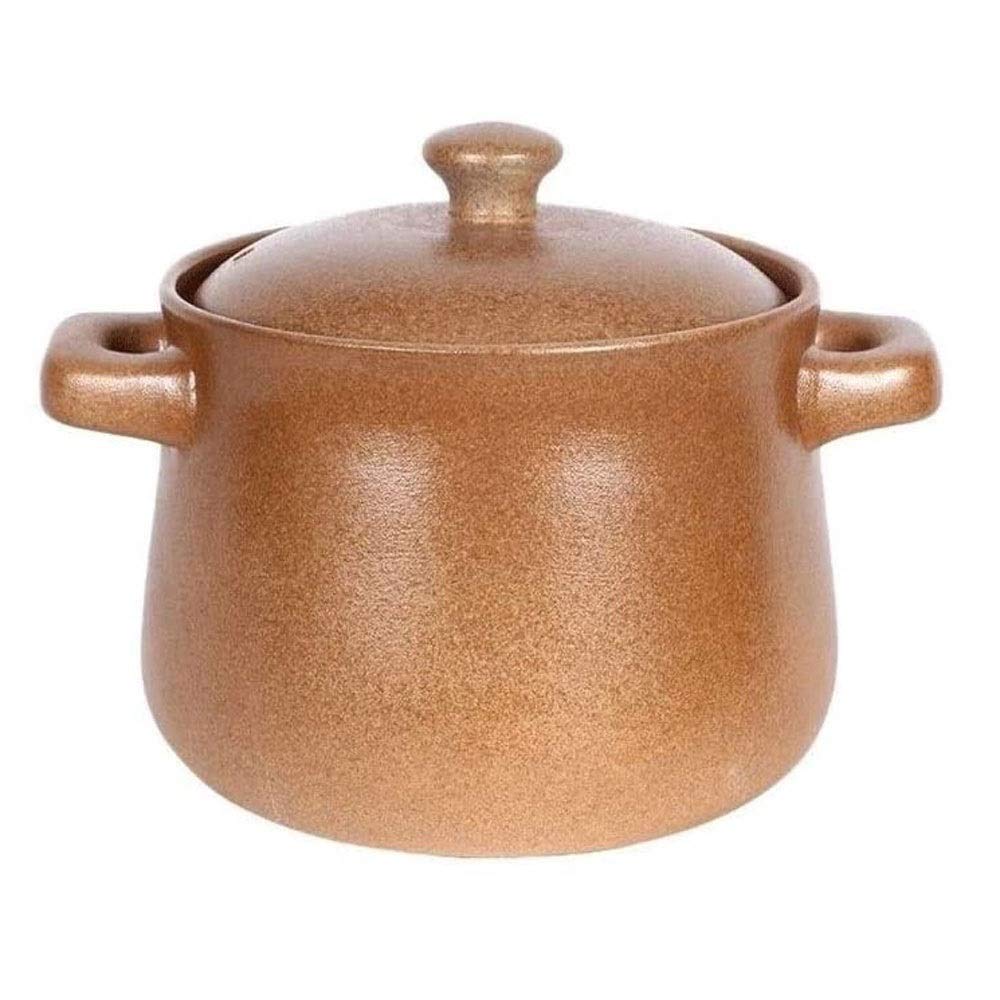 METTEOR Ceramic Crock Pot Solid Soup Hot Stew Casserole Cooking Cookware Kitchen (One Color 8.5L)