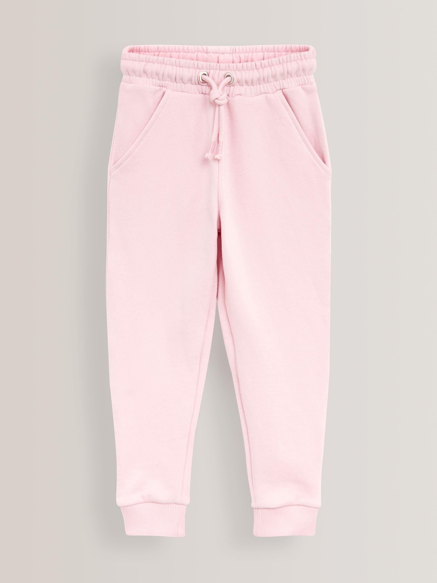 NEXT Niñas Pack de 3 Pantalones de chándal de Punto Suave y Corte Holgado