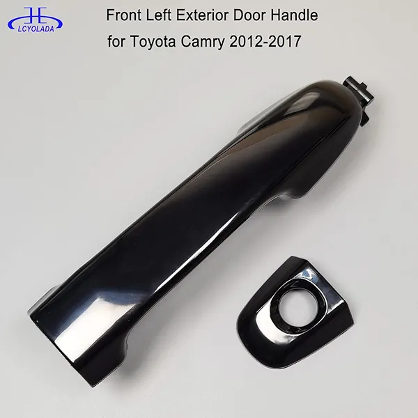 Exterior Door Handle Front Left Driver Side Compatible with Toyota Camry 2012 2013 2014 2015 2016 2017 - Without Smart Entry System