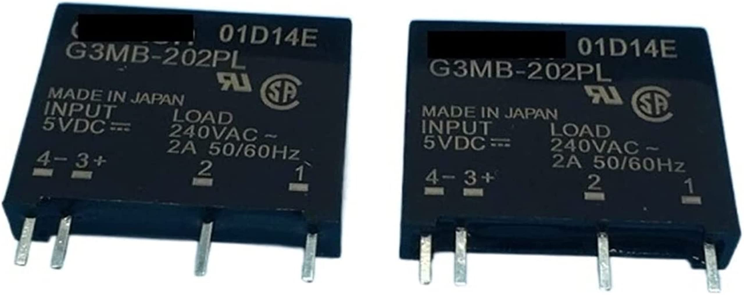 LKPEHTAGN Relay 10pcs G3MB-202PL-5VDC G3MB-202PL-DC5V G3MB-202PL 5VDC 2A 4Pin