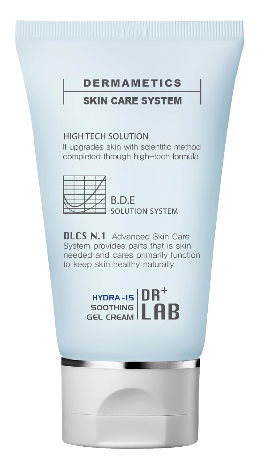 Hydra-15 Soothing Gel Cream 2.03 fl oz /60ml Moisturizing Deep Hydrating Elasticity for Dry and Sensitive Skin with Hyaluronic Acid Korean Skincare