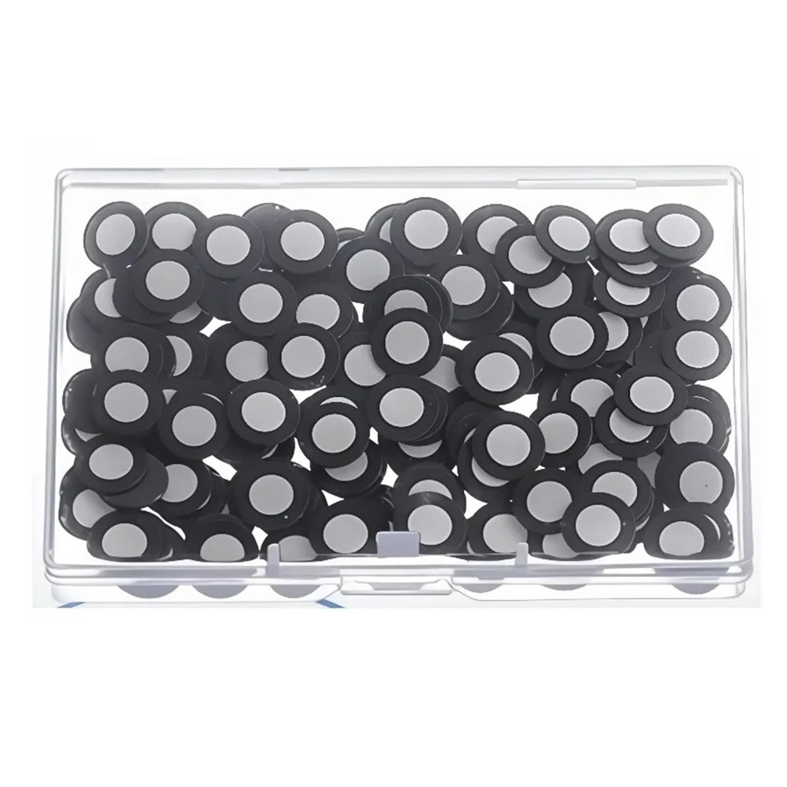 Magnetyczne kropki śledzące 3D, znaczniki pozycjonowania z odbiciem rozproszonym Punkt odniesienia Cele skanowania (wewnętrzne 6,0 mm/zewnętrzne 10 mm)(500PCS)