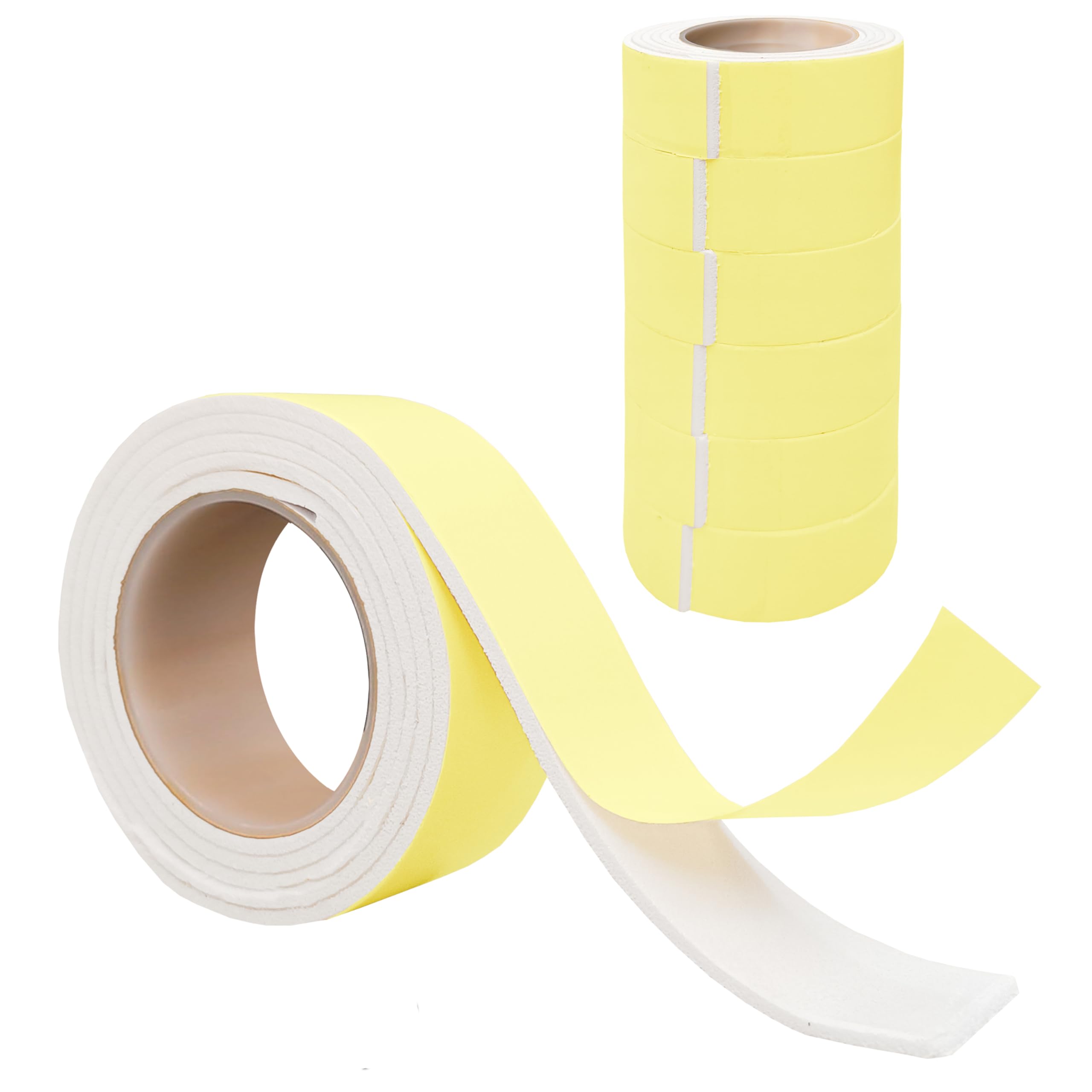 Eduway 1 Meter x 1 inch (Pack of 6) Multipurpose Double Sided Foam Tape for Wall | Heavy-Duty Self Adhesive Mounting Tape for Furniture, Paper | Double Sided Foam Tape for Crafts | (3 feet x 2.5 cm)-image-43
