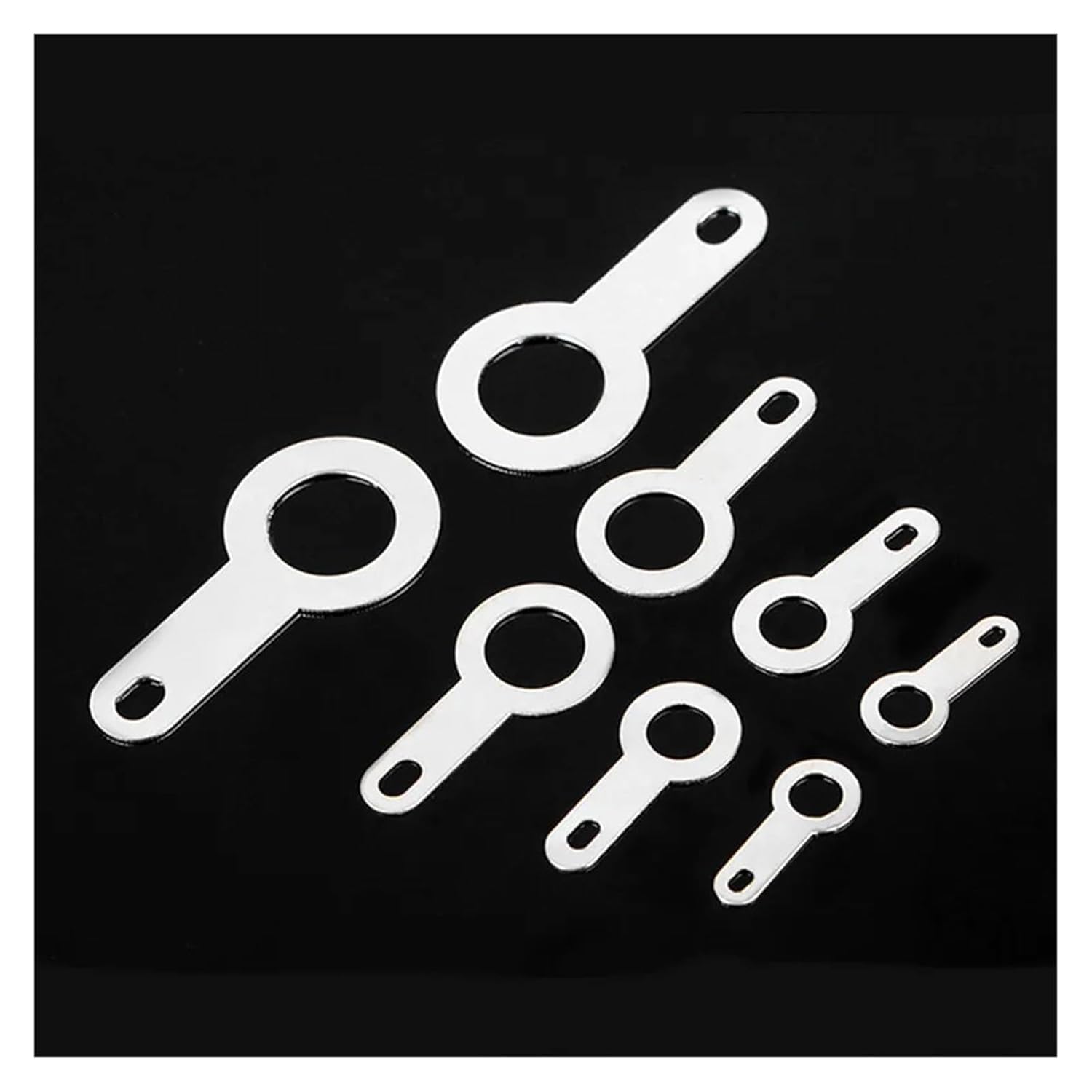 Einkopf-Kupfer-Lötösen, 1000 Stück, 2,2–10,2 mm