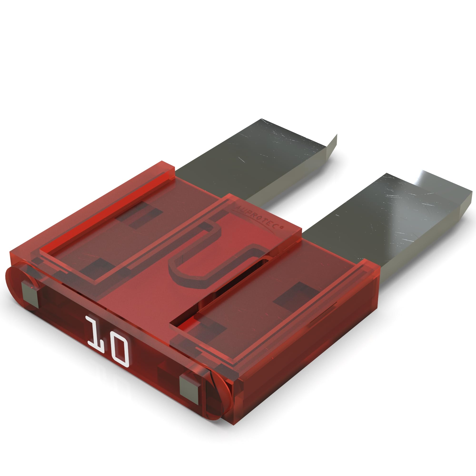 Fusibili Mini AUPROTEC 10A - 25 Pezzi, Rossi, Per Auto - Foto 5