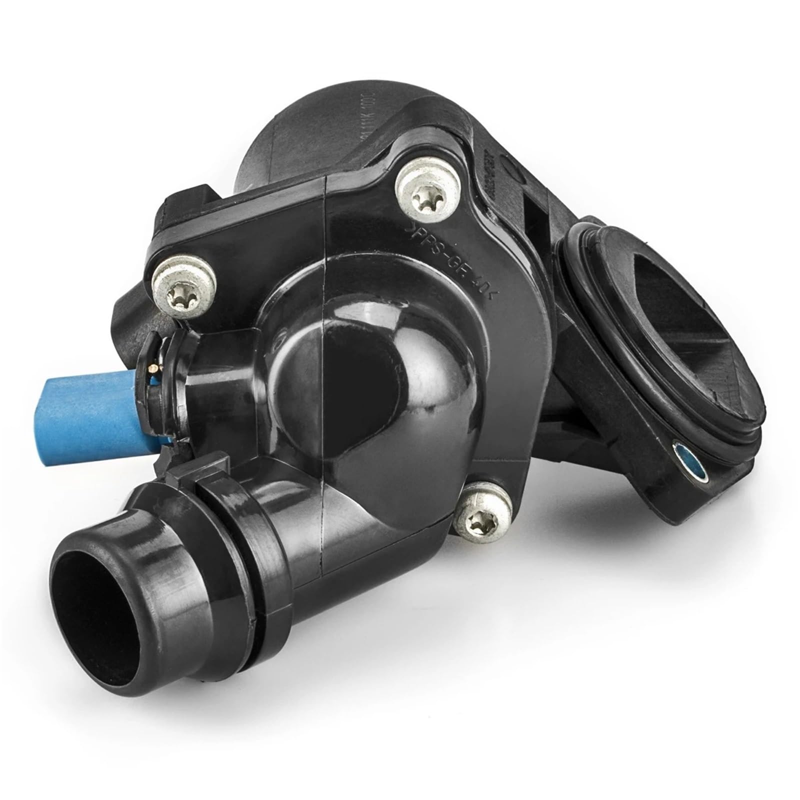 Boîtier de Thermostat avec capteur pour Audi A4 B6 B7, A6, C5 et Passat B5.5 (2000-2008). Thermostat de Liquide de Refroidissement Moteur : références 06B121111K, 06B121111G et 06B121111H/B/D.