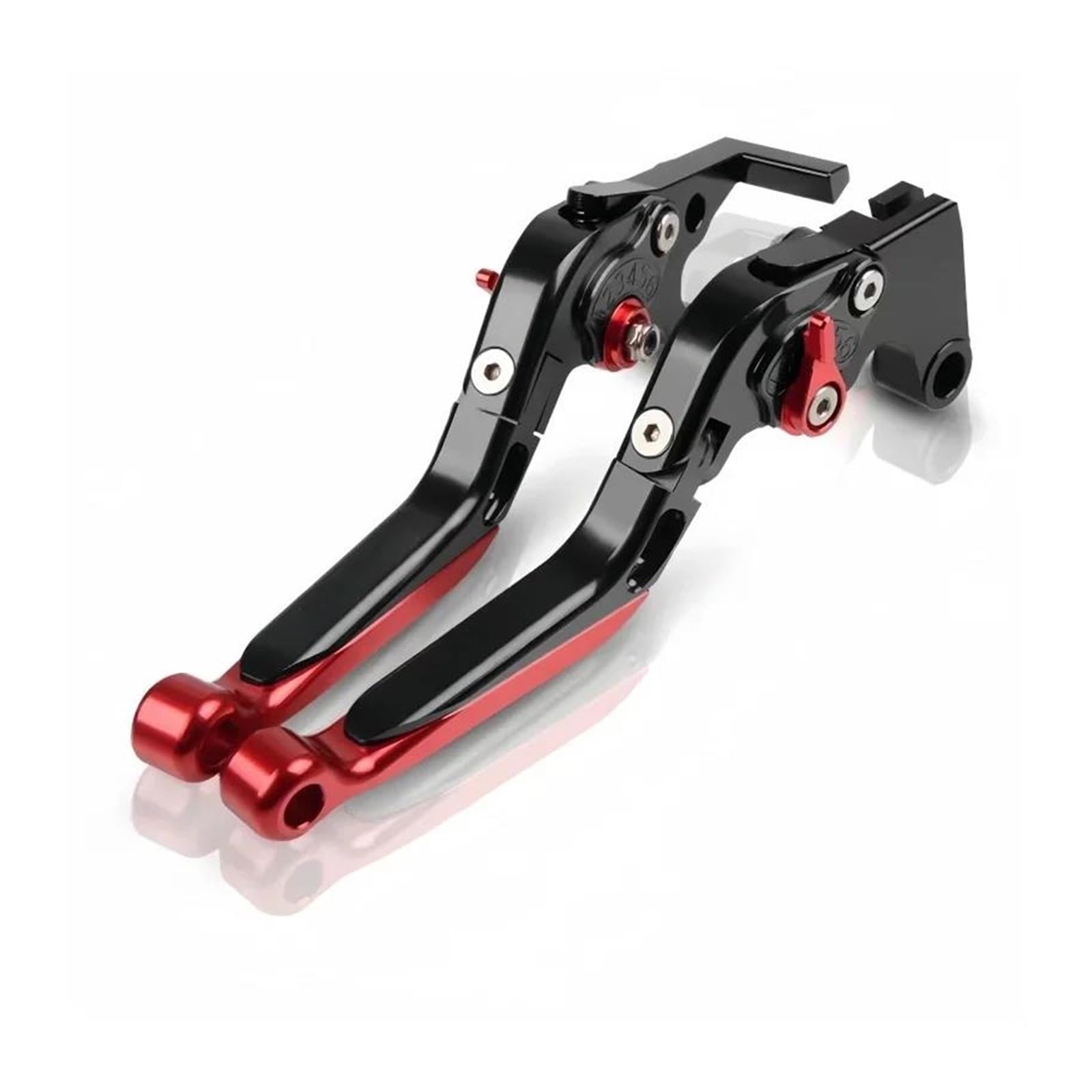 Rvevfbkbal E Motorcycl Parking Handl Clutch Brak Lever For Fazer Fzs600 1998-2003 Xjr400 R 1993-2007 Tdm 900 2002-2003(E)