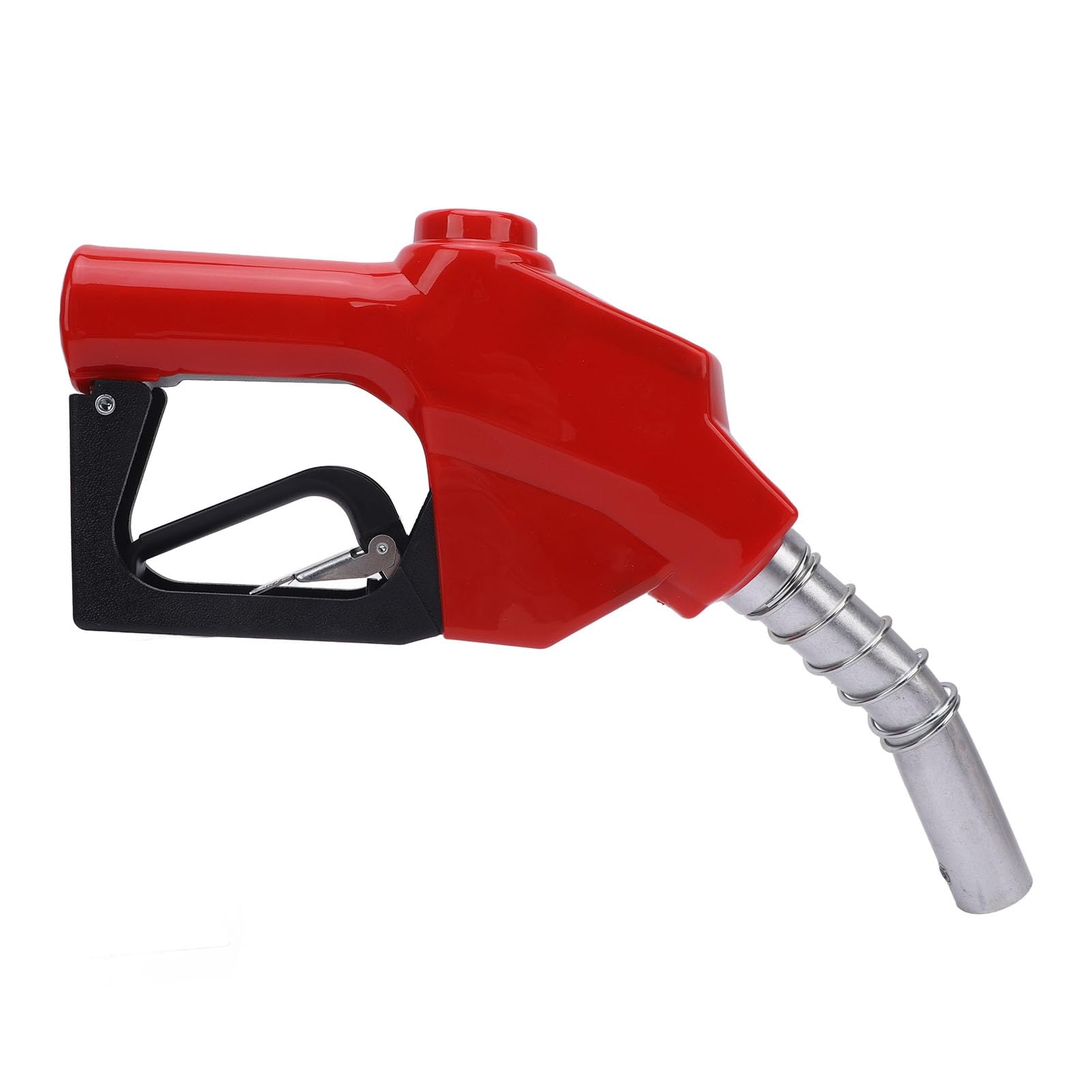 Boquilla de con Cierre Automático, Color Rojo, para un Repostaje Eficiente de Gasolina y Queroseno, 1 Herramienta Ligera de Metal ABS (32mm)