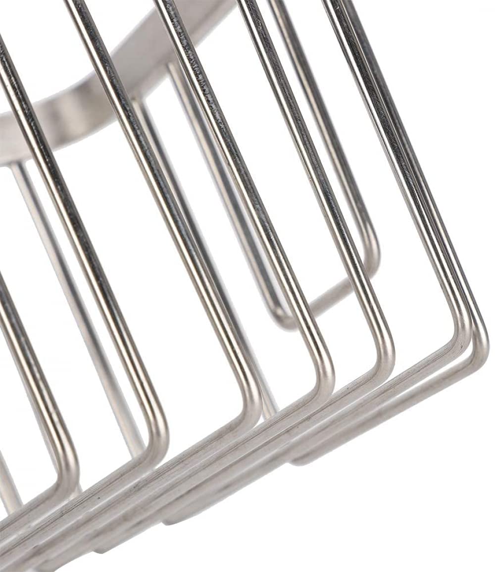 Cestino portaoggetti da appendere in acciaio inox per bagno, cucina, bagno, doccia, da appendere alla parete