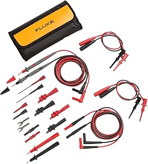 Fluke TL81A Test Lead Set, Deluxe Electronic,Red/Black,Small