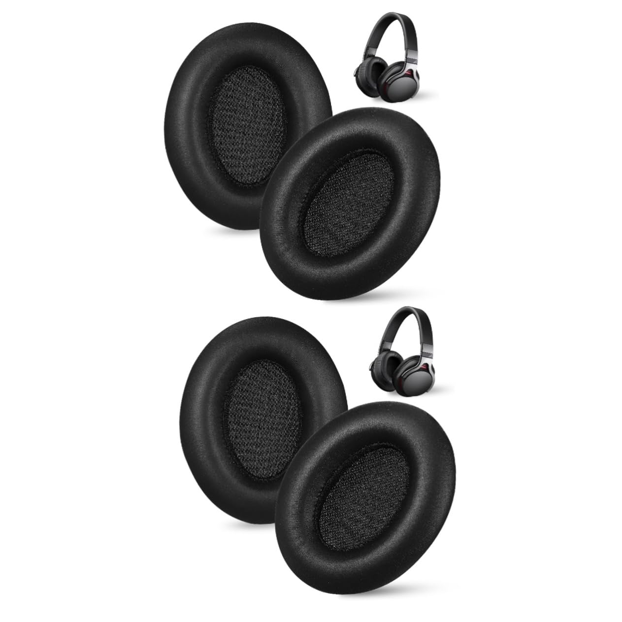 EXCEART 5 Pares Reemplazo de Almohadillas Auriculares Compatible con Almohadillas de Premium y Reducción de Ruido Accesorios Auriculares