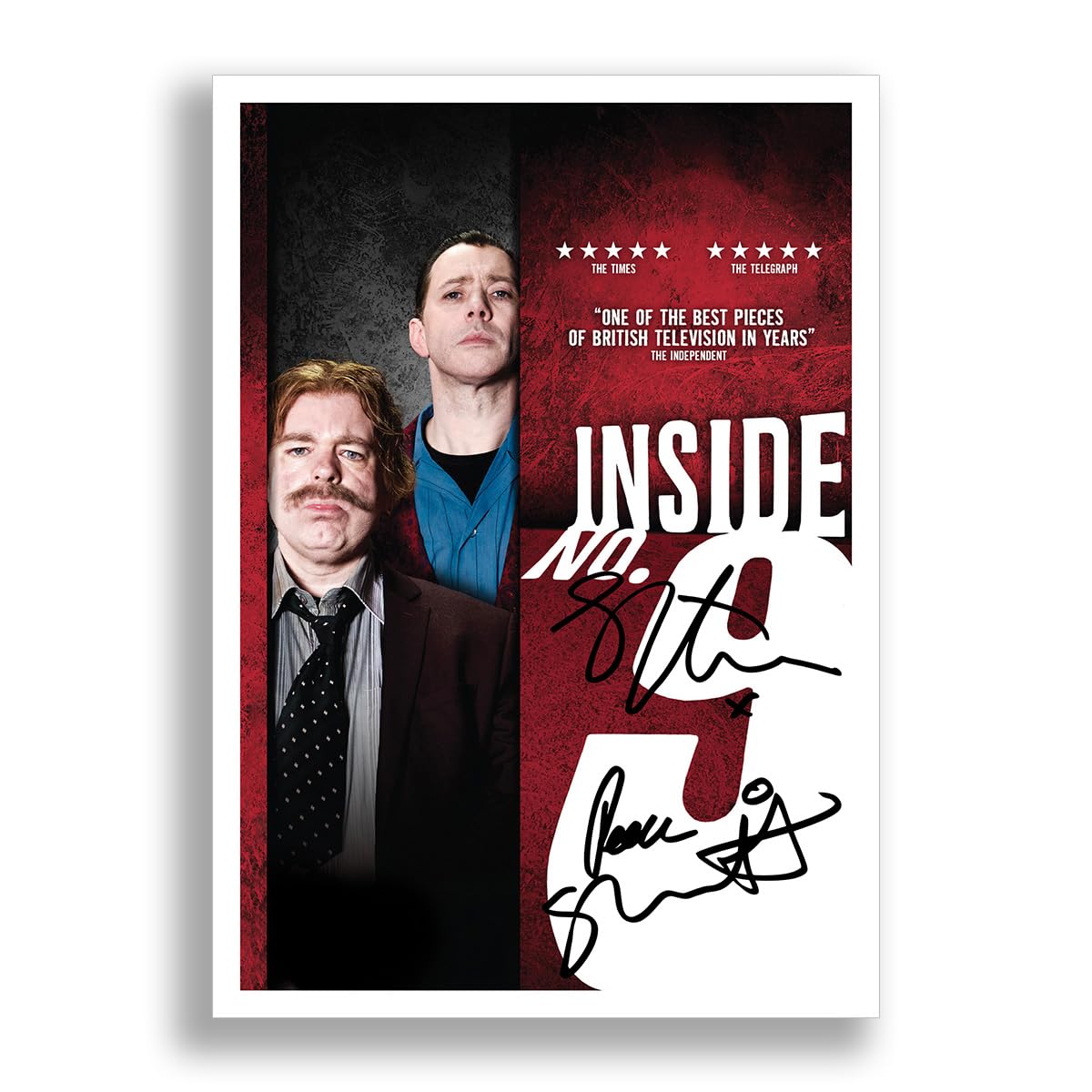 Memorabilia A4 Poster Only Inside Number 9 Cast Signed Autograph Signature A4 Poster Photo Print Photograph Tv Show Series Season Dvd Boxset Gift No. 9 (A4 Poster Only)