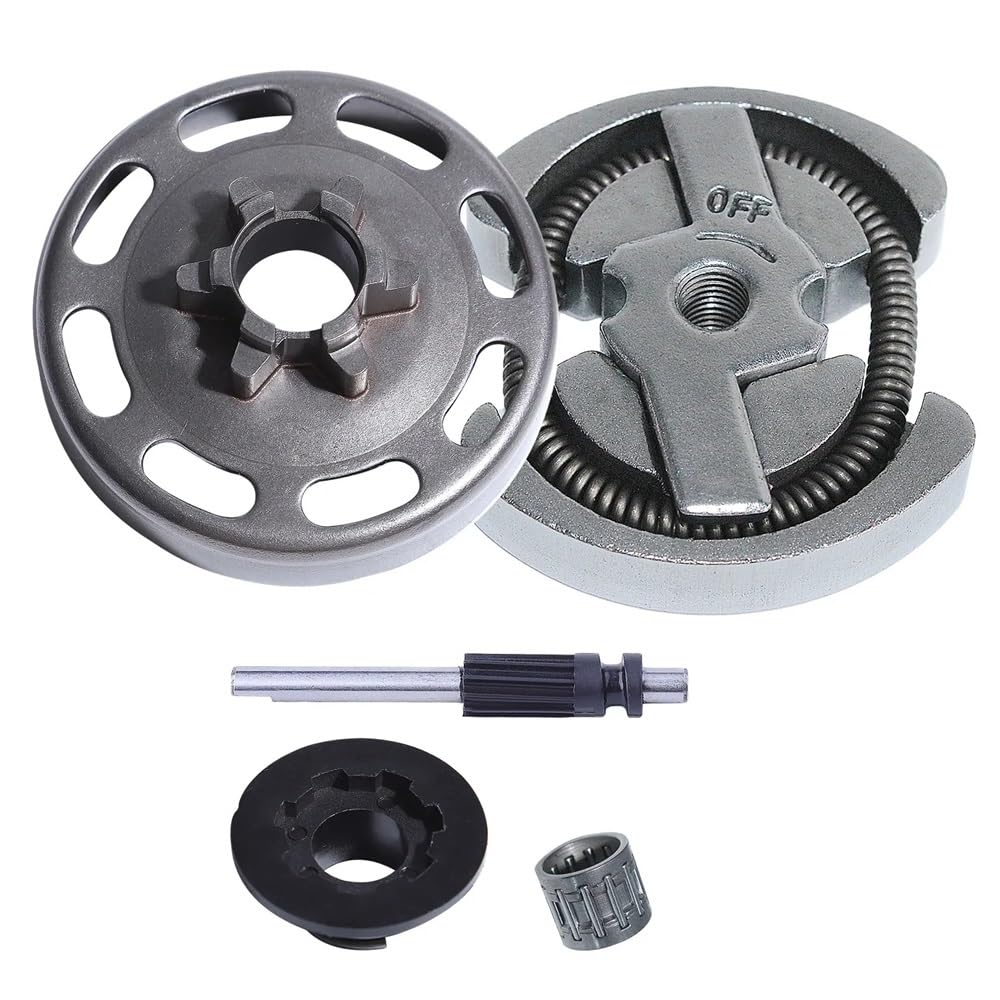 Embrague y tambor de embrague 7T de 325 pulgadas con Kit de cojinete de bomba de aceite apto for motosierra H 435 435E 440 440E CS2240 parte 505441501 544212402