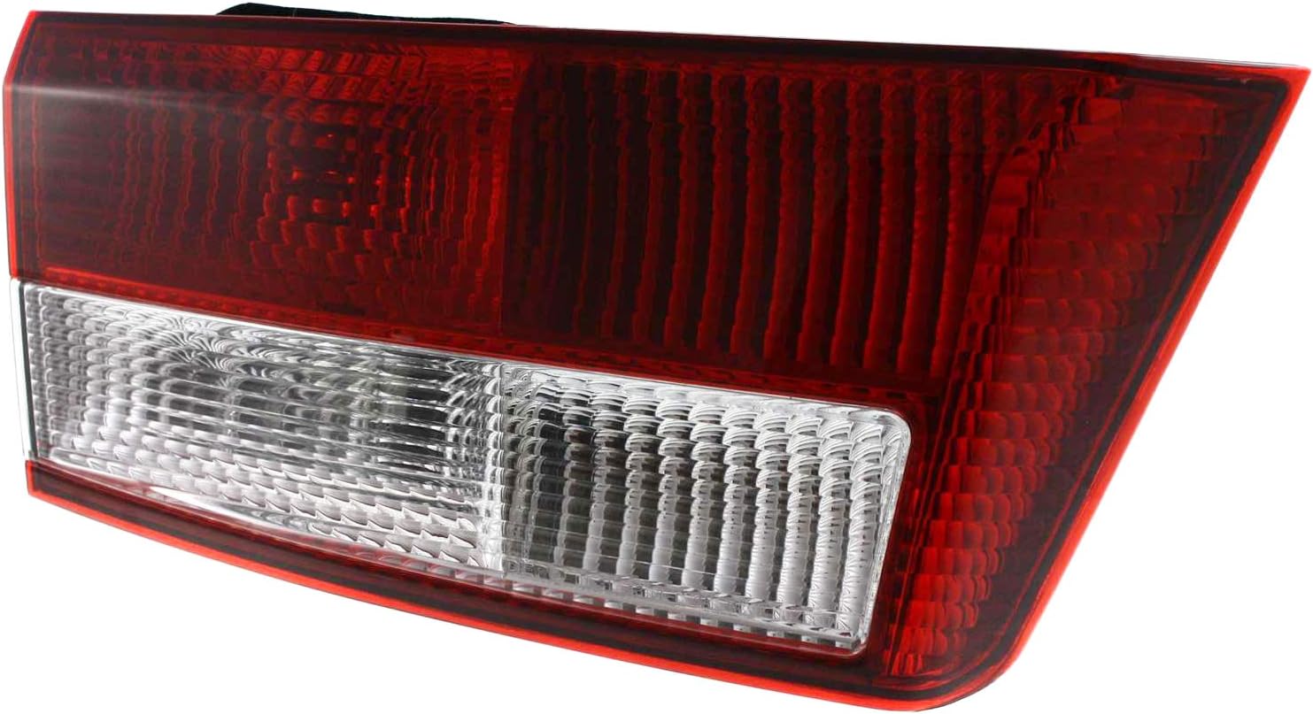 Evan-Fischer Tail Light Assembly Compatible with 2003-2005 Honda Accord Inner Sedan Driver Side