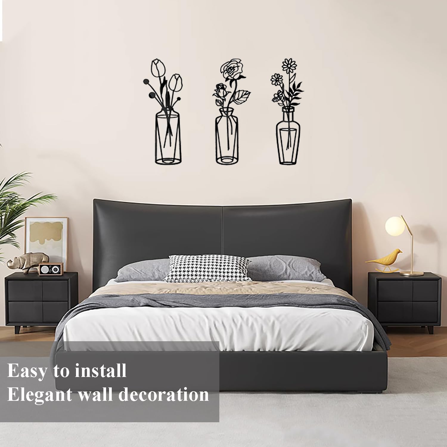 Moda decorazione per la casa da parete moderna porcellana di cristallo dipinto i