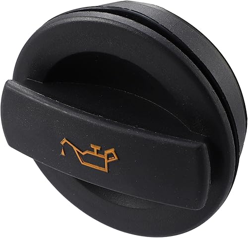 Miniatura 6 de X AUTOHAUX Tapa del depósito de combustible del motor, tapa de tapón de llenado de gasóleo, reemplazo 06C103485P 03C103485A para Volkswagen Golf