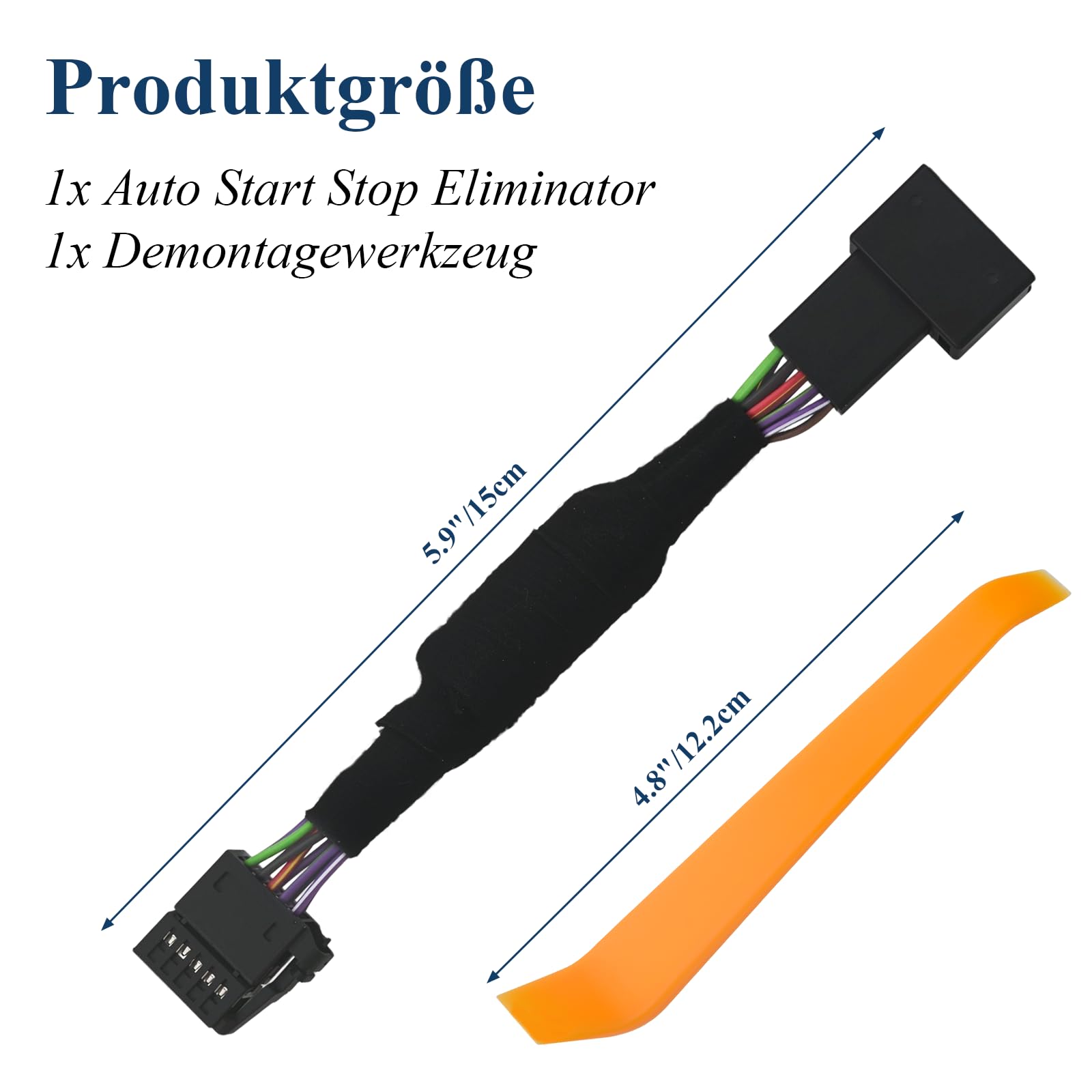 Auto Start-Stopp-Automatik Motor System Aus Eliminator Steuerkabel Kompatibel mit V-W New Tiguan, Plug und Play