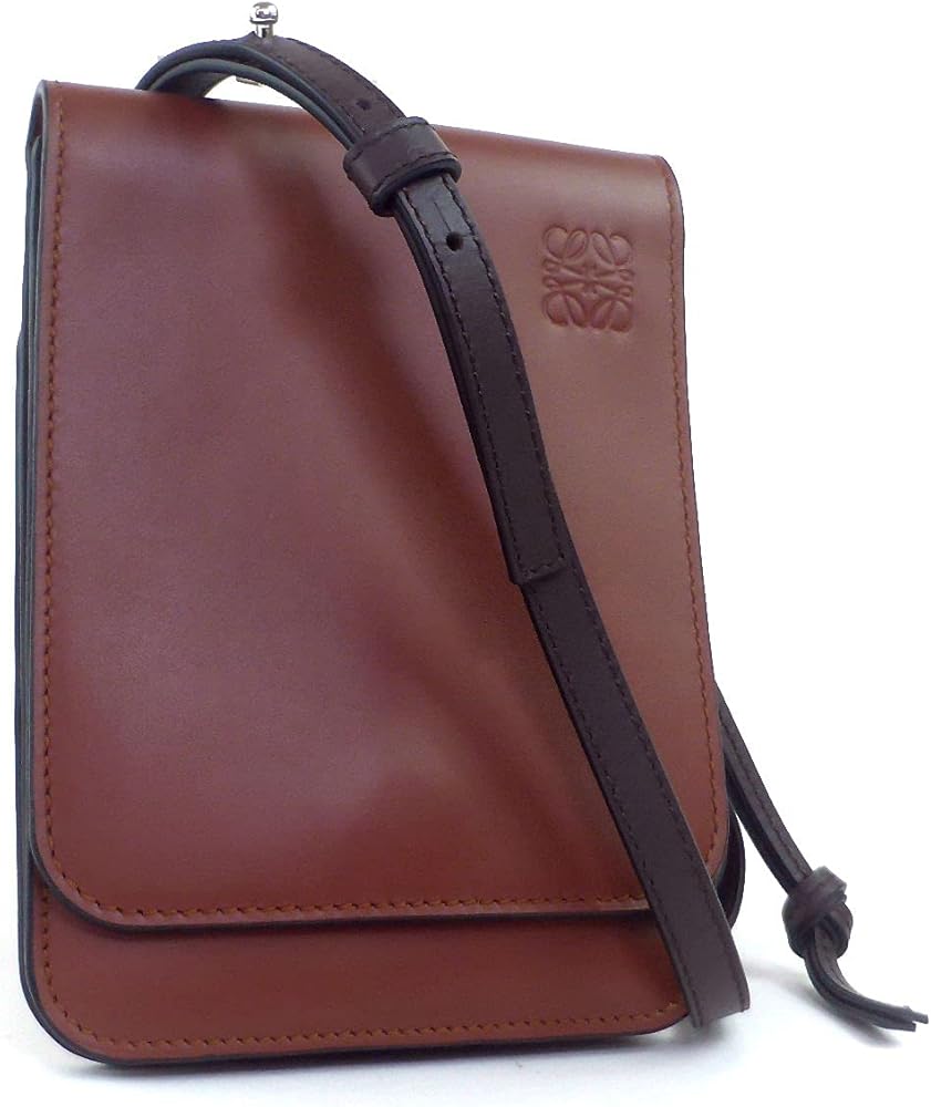 Amazon | [ロエベ] クロスボディバッグ フラット ガセット 335.54