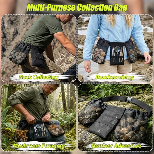 Rock Collecting Waist Bag