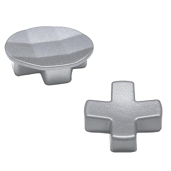 2 in 1 Metal D-Pads Replacement for Xbox Elite Series 2 ControllerSilvery